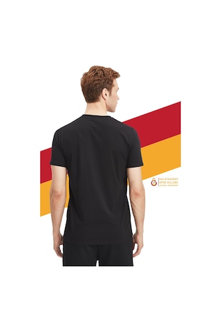 Galatasaray Lisanslı Siyah Basic T-shirt Xzy SIYAH Siyah