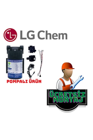 Lg Chem Platınum Pompalı Montaj Dahil 12 Lt 7 Fl Su Arıtma Cihazı