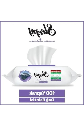 Yüzey Temizlik Havlusu, Dağ Esintisi Kokulu, 100 Yapraklı Paket