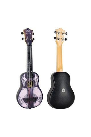 Flight Tus40 Mandala Wood Soprano Travel Ukulele