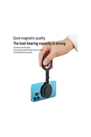 Youtek İphone Uyumlu İçin Manyetik Dairesel Led Dolgu Işığı - 2500k-9000k Ayarlanabilir Renk Sıcaklığı