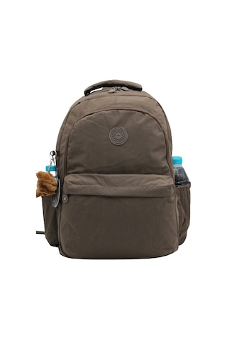 Krinkıl Su Geçirmez Kumaş Unisex Okul Çantası 2200 Vizon