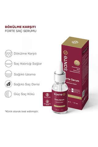 Sante Plus Dökülme Karşıtı Ve Yenileyici Saç Bakım Serumu 30 ML