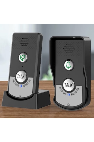 Hymark İnterkom Elektronik Kablosuz 2 Yönlü Ses İletimi Telsiz Uz