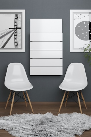 Fulya Duvara Monte Katlanabilir Pratik Yemek Masası Balkon Beyaz