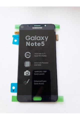 Samsung Uyumlu Galaxy Note 5 Lcd Ekran Dokunmatik + Tamir Seti