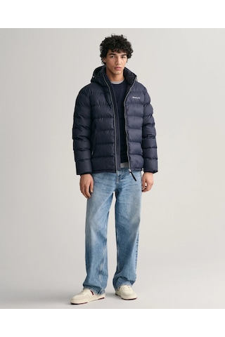 Gant Erkek Regular Fit Kapüşonlu Mont-lacivert Lacivert