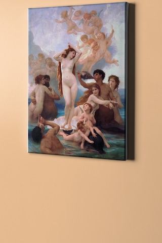 Webstyle Sayılarla Boyama Seti Çerçeveli Kasnaklı Melekler 50x65 Cm