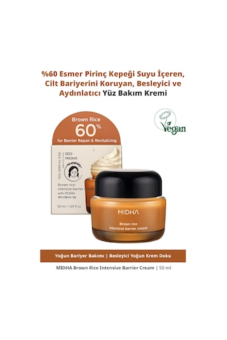Midha Brown Rice Intensive Barrier Cream 50 ML