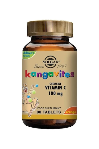 Kangavites Vitamin C 100mg 90 Çiğneme Tableti