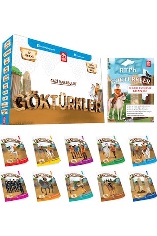 Göktürkler Bizim Tarihimiz Serisi 3. Sınıf Hikâye Seti Model Çocuk