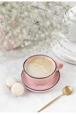 Milla Sweethome Çay Fincanları Seti, Çay Takımı 200ml 396679047 Pembe