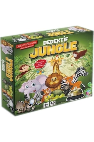 Dedektif Jungle Eğitici Dikkat Oyunu Zeka Geliştirici