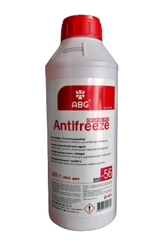Abg Organik Konsantre Kırmızı Antifriz 1.5 L