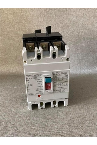 Westhomes 225A 8Kv Kaçak Akım Korumalı Şalter Wcm1-225L/3300 Bağl