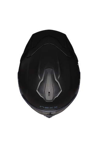 Nexx Y.100r Fullblack Mat Siyah Kask Sarı + Şeffaf Vizör Mat Siyah