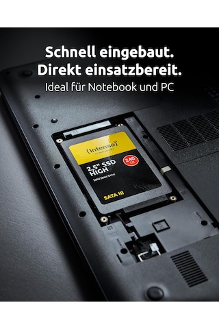 Ssd 2.5 İnç Sata 3 120 Gb, Siyah Standart