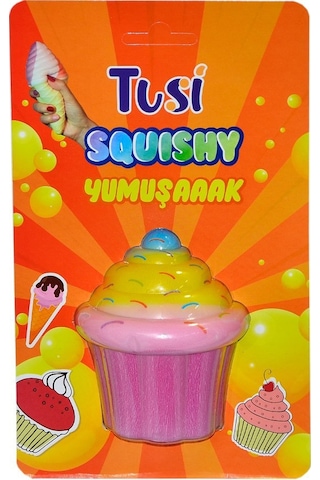 0045 Köpük Squishy Cup Cake  -Tusi