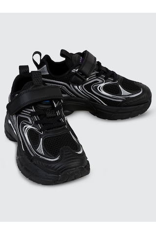 Civil Sport Erkek Çocuk Spor Ayakkabı 31-36 Numara Beyaz-siyah Siyah