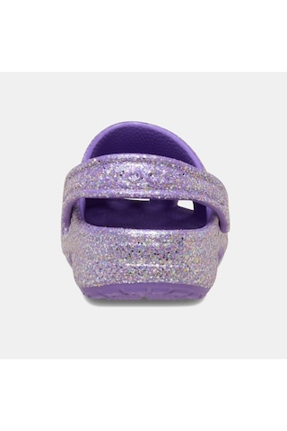 Crocs Classic Fantasy Glitter Clog Kız Çocuk Terlik 212561 Mor
