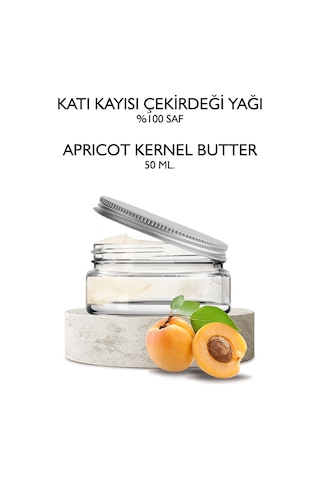 Katı Kayısı Çekirdeği Yağı 50 Ml. Saf Kayısı Yağı Apricot Kernel Butter Diğer