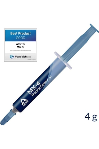 Arctic MX-4 Termal Macun 4 Gram 8.5W/mK - Spatulalı - Kutulu