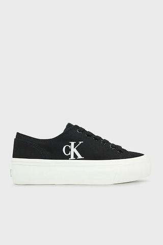 Calvin Klein Bayan Ayakkabı Yw0yw01763 0gm Siyah-beyaz Siyah-beyaz Siyah - Beyaz
