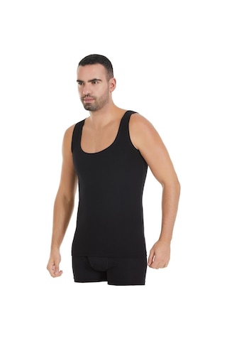 6'lı Paket Erkek Modal Derin Yaka Atlet 001