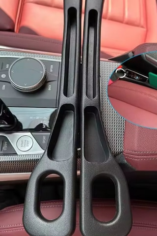 Koltuk Arası Siyah Organizer 38.8 Cm Universal Araç İçi Yan Boşluk Doldurucu 2 Adet