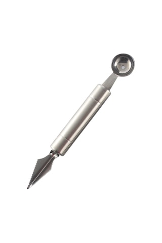 Neevoyu Stainless Steel Çift Uçlu Meyve Topu Ve Oyma Bıçağı - Pratik Mutfak Aleti, Elma, Karpuz, Dondurma İçin Diğer