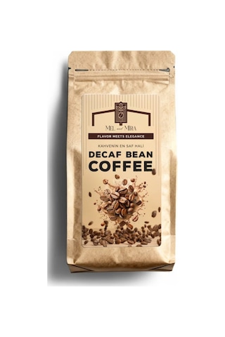 Decaf Bean Coffee 200g, Kafeinsiz Çekirdek Kahve Çekirdek Kahve