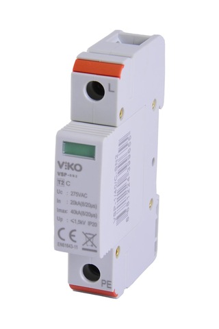Viko Vsp-1/40/c Modüler Parafadur 40ka 1kutup C Tip