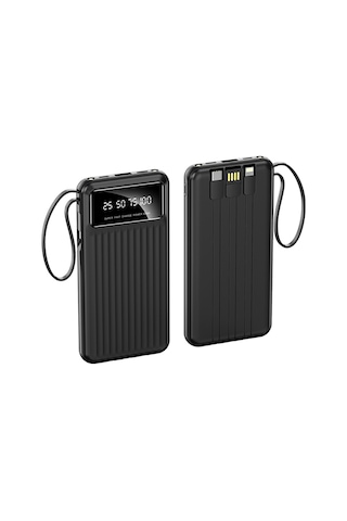 Neutron NTL-PB-13N4 10.000 mAh Kablolu Dijital Göstergeli Powerbank