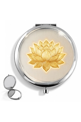 Makyaj Aynası Minimal Altın Lotus Çiçeği Cep Aynası El Aynası Kişiye Özel Hazırlanabilir Çift Taraflı Yuvarlak Çanta Aynası Çok Renkli Makyaj Aynası Minimal Altın Lotus Çiçeği Cep Aynası El Aynası Kişiye Özel Hazırlanabilir Çift Taraflı Yuvarlak Çanta Aynası Çok Renkli