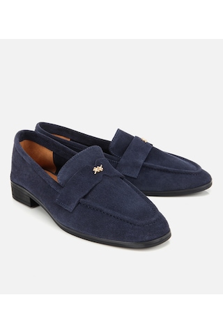 Hotiç Kadın Süet Deri Lacivert Yumuşak Dokulu Klasik Loafer 01ayh312410a680 01ayh312410a680 Lacivert