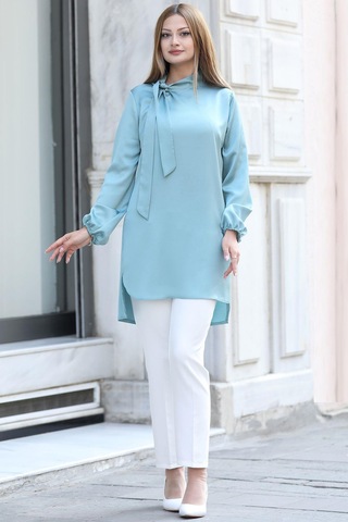 Esilanur Trend Tesettür Tunik Mint Mint