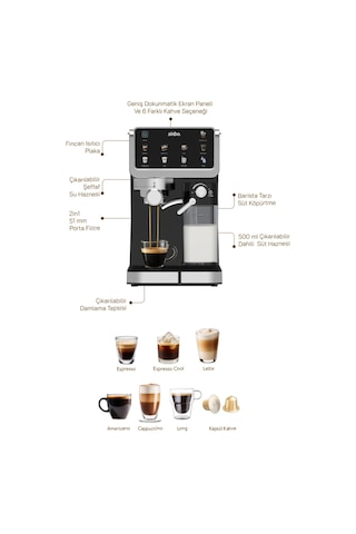 Sinbo SCM-9033 1350 W Espresso Kahve Makinesi