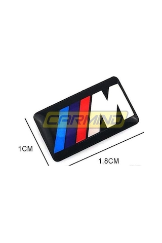 Bmw M Logo Jant Direksiyon Sticker (5 Adet)