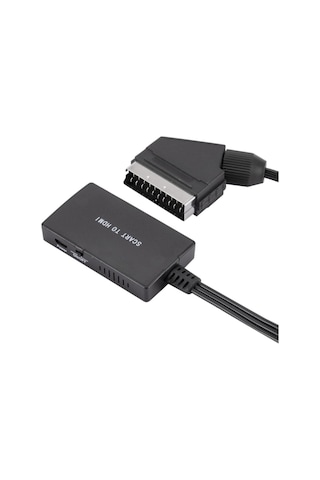 5084 Scart To Hdmi 1080P Av Video Çevirici Dönüştürücü Adaptör