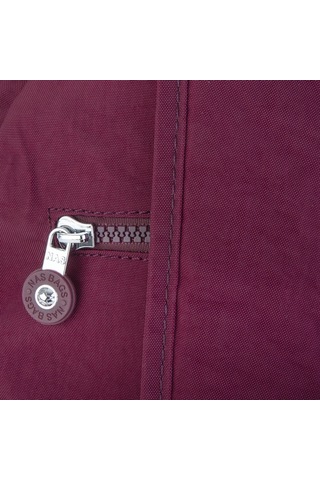 Nas Bag Unisex Büyük Boy Zararlı Kimyasal İçermeyen Waterproof Sırt Çantası Bordo Bordo