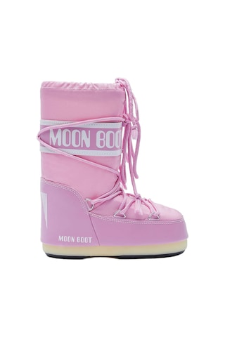J001 Pink Gum Kar Botu Kadın / Kız 80d1400440-j001 Moon Boot Icon Nylon Pink 23-34 Pembe