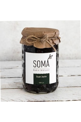 Siyah Zeytin Boyasız Katkısız 500gr-2651