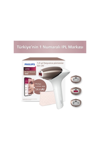 Philips Lumea Brı953/01 Ipl Lazer Epilasyon Cihazı 450.000 Atım, 3 Başlık, Kablolu/kablosuz