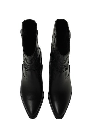 Butigo 24k-1002 5pr Siyah Kadın Kovboy Bot 000000000102050923 Siyah