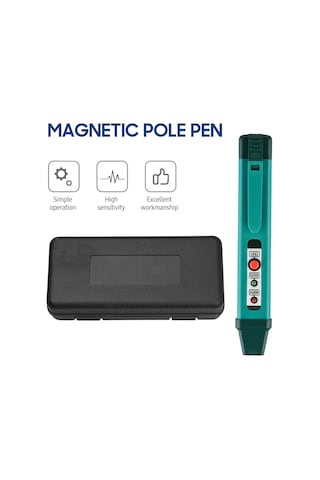 Manyetik Kutup Kalemi Polarite Test Cihazı N/s Kutup Tanımlama Aracı Kuzey Ve Güney Manyetik Kutup Tanımlayıcı Mıknatıs Dedektörü