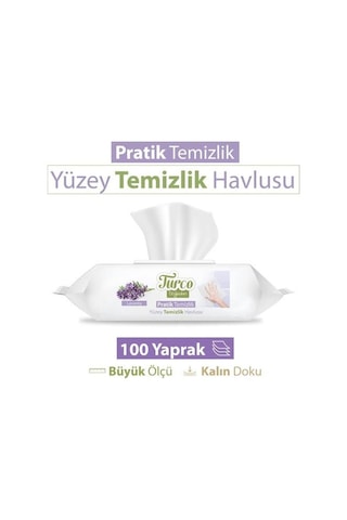Turco Doğadan Lavantalı Yüzey Temizlik Havlusu 100 Yaprak