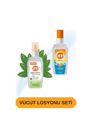 Okaliptus Sinek & Kene Kovucu Losyon Ve Sinekkovar Losyon 100ml Set