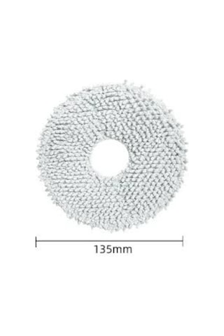 4 Adet Ecovacs Deebot T30 Pro Omni Uyumlu Robot Süpürge Yıkanabilir Mikrofiber Mop Paspası