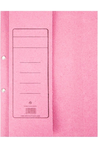 Alemdar Pembe Yarım Kapak Karton Dosya 50 Adet