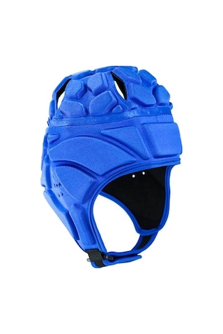 Trendooze Rugby Kask Başlık Mavi S, Scrum Cap Hokey Kafa Koruyucu